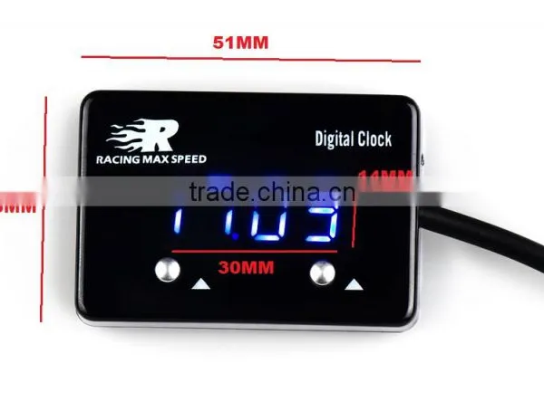 Wholesale LED Display Racing Auto Pressure Gauge Clock photo-5