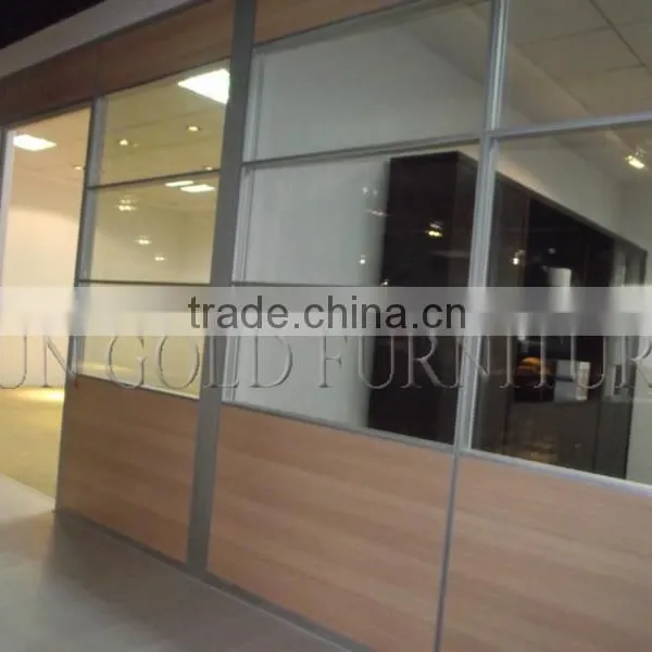 Modern Office Half Board and Glass Types of Partition Walls(SZ-WS642) photo-2