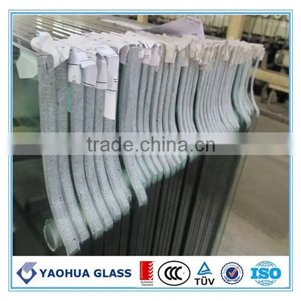 10-12mm Clear Tempered Glass for Swimming Pool Fencing and Stair Railing,Balustrade photo-3