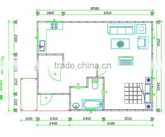 Hot Sale Prefabricated House Designs Vacation Hotel Ready Made House Layout photo-4