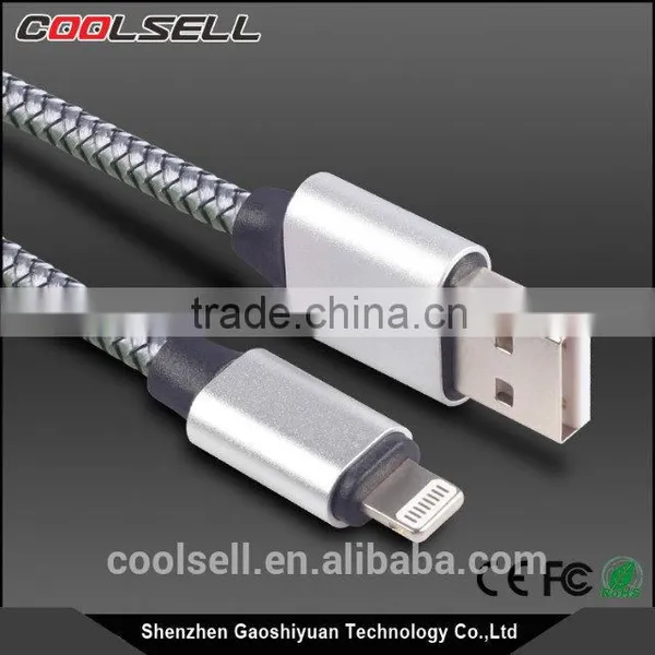 Reliable Braided MFi Usb Cable MFi Certified Charging and Syncing Usb Data Cable for IPhone 6s Supplier's Choice photo-3
