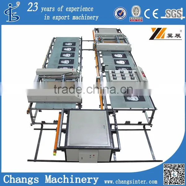 Automatic Flatbed Silk Screen Printing Machine for EVA Sole/PU Leather/Glass Plate/Handbag/Giftbox/Plastic Board photo-2