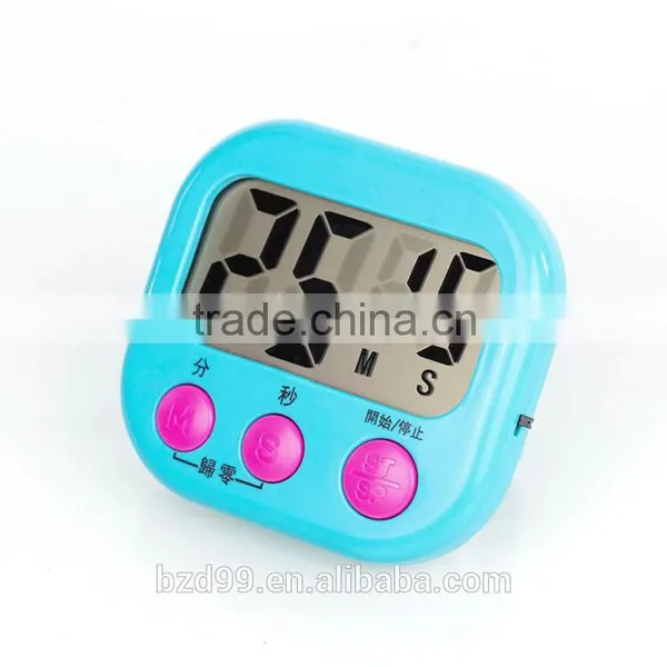 Smart Large LCD Display Mini Electronic Countdown Timer Switch Count Up and Count Down Timer With Switch/Pothook/Holder/Magnet photo-6