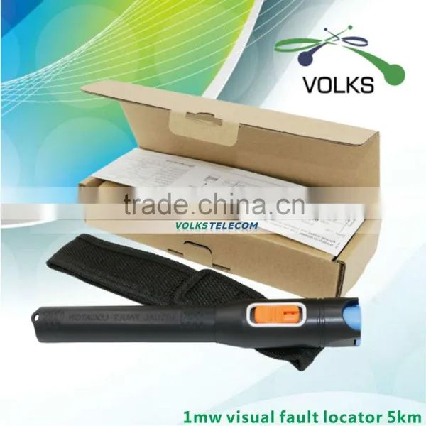 1mw Visual Fault Locator 5km Fiber Optic Cable Tester 5km Red Laser Light