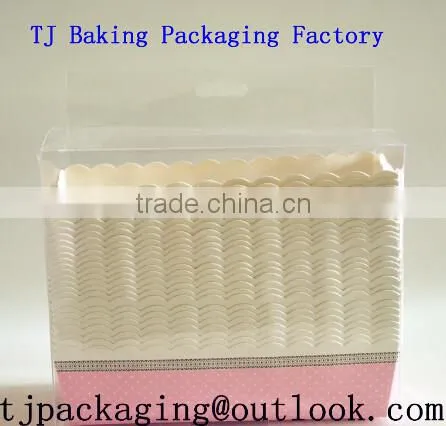 Rectangle Cake Cup Paper PE Coated Baking Cupcake Cup photo-5