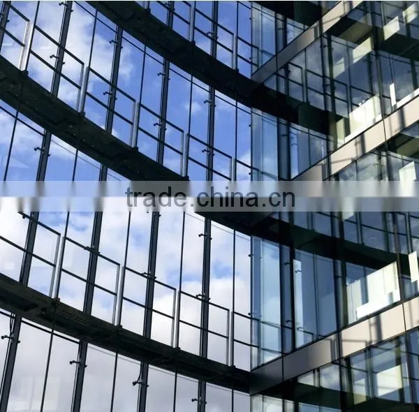 Point-fixing Glass Curtain Wall of Tempered Glass photo-3