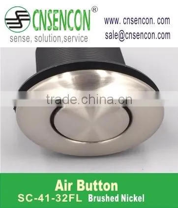 Brushed Nickel Air Button ,SC-41 for Food Waste Disposer and Spa photo-2