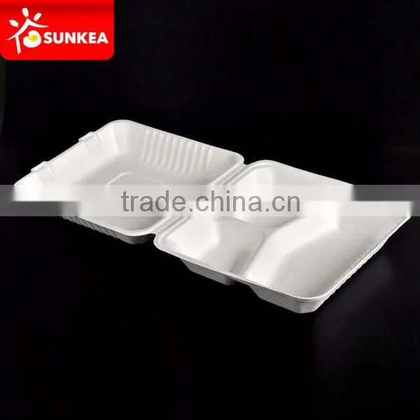 Eco-friendly Pulp Hamburger Box, Fast Food Box photo-4