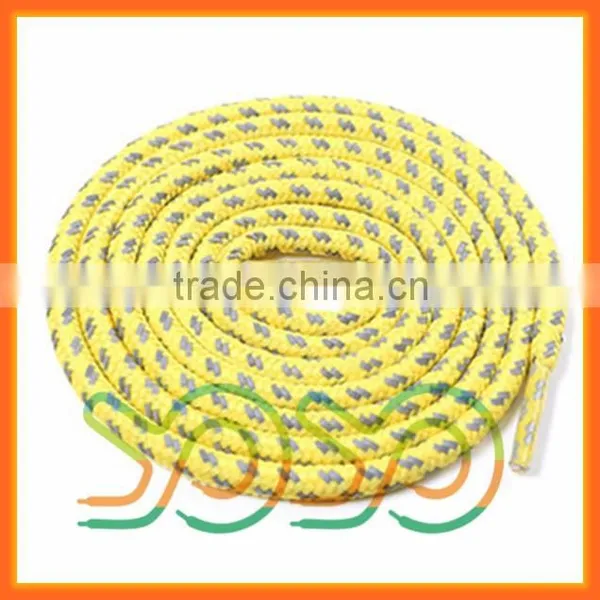 YoYo 3M Shoe Laces Round Shoelaces Reflective Shoe Laces With Best Sell In China photo-3
