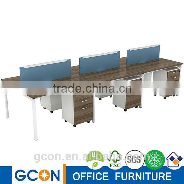 Modern Workstation Furniture 2 People Worksation for Small Office photo-4