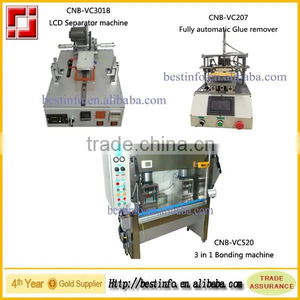 Full set machines for phone refurbishing machine