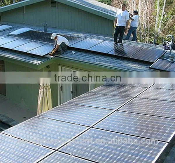 MPPT Controller New Design 10000w 45 Watt Portable Solar Systems for Home photo-5