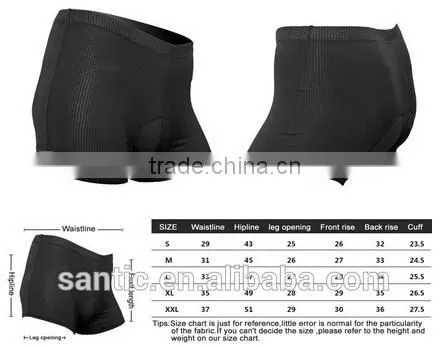 2015 Cycling Shorts Men's Boxer Fashion Underpants Underwear Shorts Padded photo-6