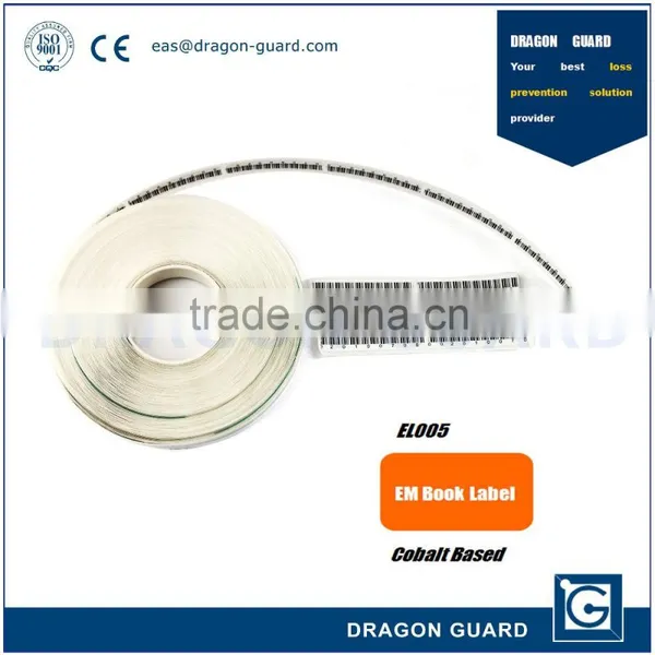 Dragon Guard 12cm/16cm EM Book Strip/Soft Label, Magnetic Anti-Theft Library EAS EM Sticker For Book photo-4