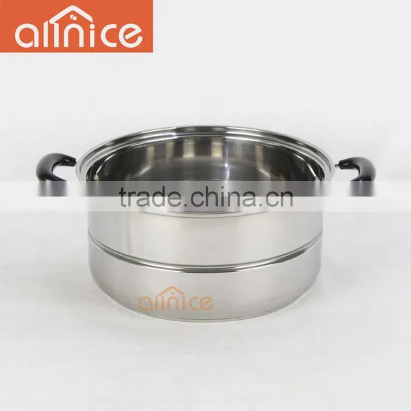 Double Layer Stainless Steel Steamer Pot Steam Cooker photo-6