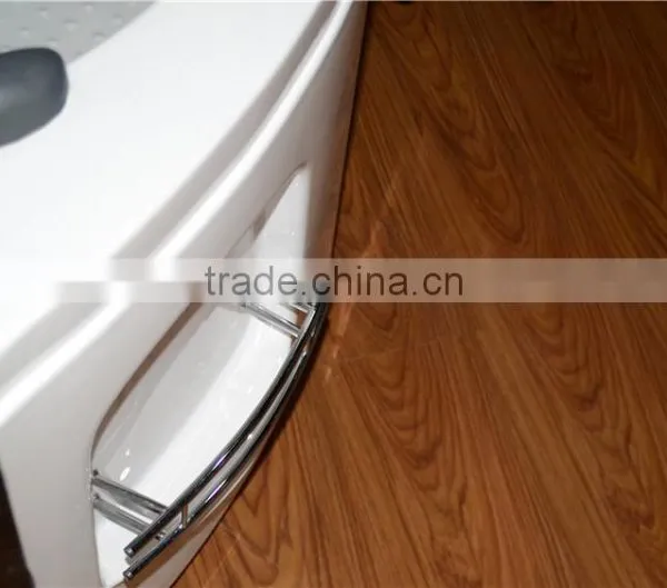 China Bathtub Manufacturer Freestanding Pedestal Tub, Bathtub for Two, Whirlpool Tub Canada photo-3