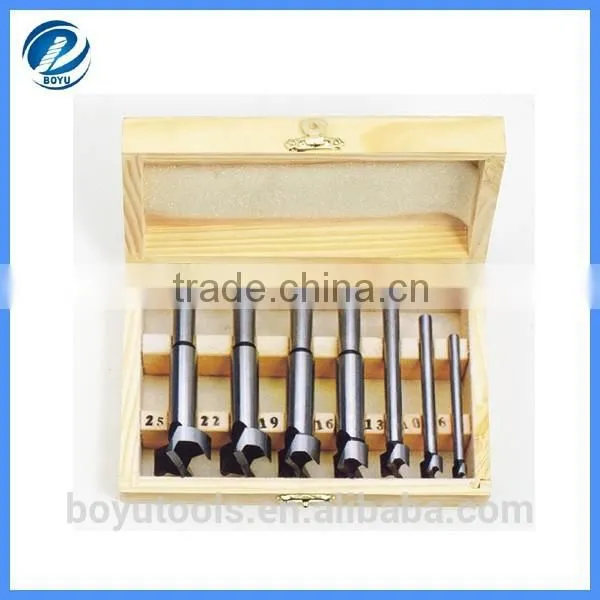 7pcs Wood Working Forstner Bit Set