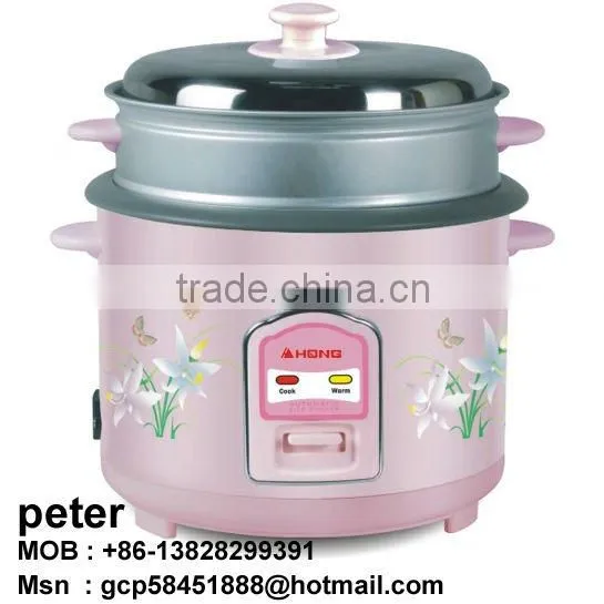700W Full Body Print Flower Big Rice Cooker 1.8L