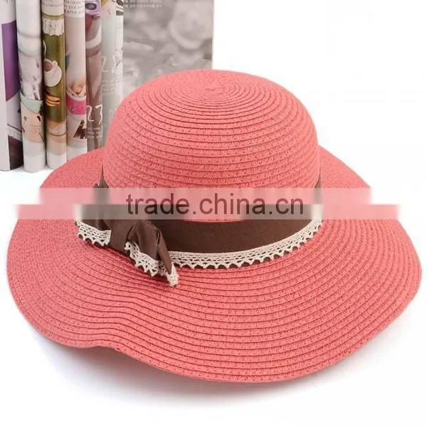 Promotion With Custom Printed Logo Good Quality Custom Made Panama Straw Hats photo-4