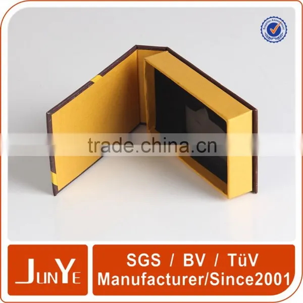 Small Cardboard Custom Printed Black Paper USB Box photo-4