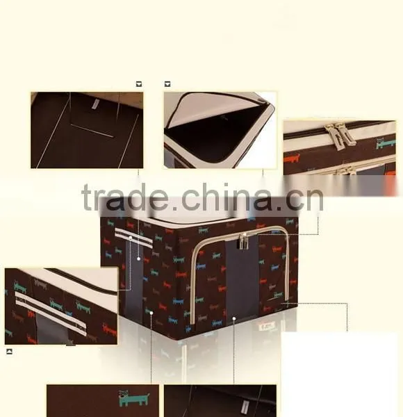 YIWU RODA Figh-end Fashion Atmosphere Durable 600D Waterproof Foldable Storage Box photo-2