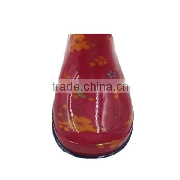 Red Color Easy Wearing Rubber Rain Boot for Kids photo-3