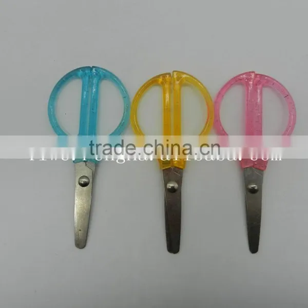Hot Sale Safty Kids Scissors Dagger Tinsel Student Scissor photo-5