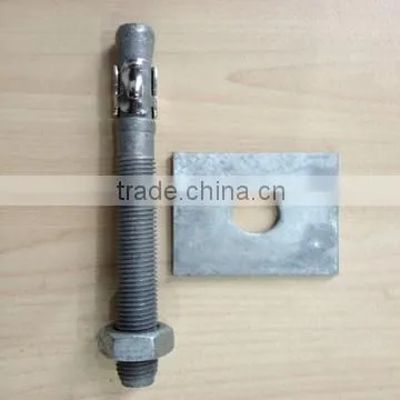High Quality Carbon Steel Wedge Anchor Bolt HDG photo-6