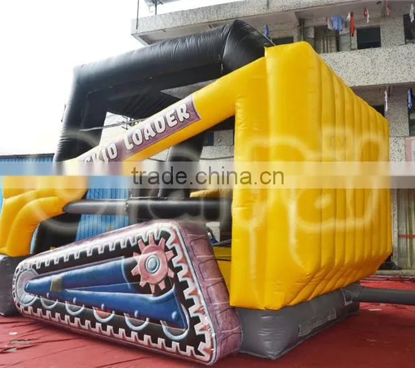 Yellow Original Design Loader Theme Inflatable Jumping Bouncers photo-3