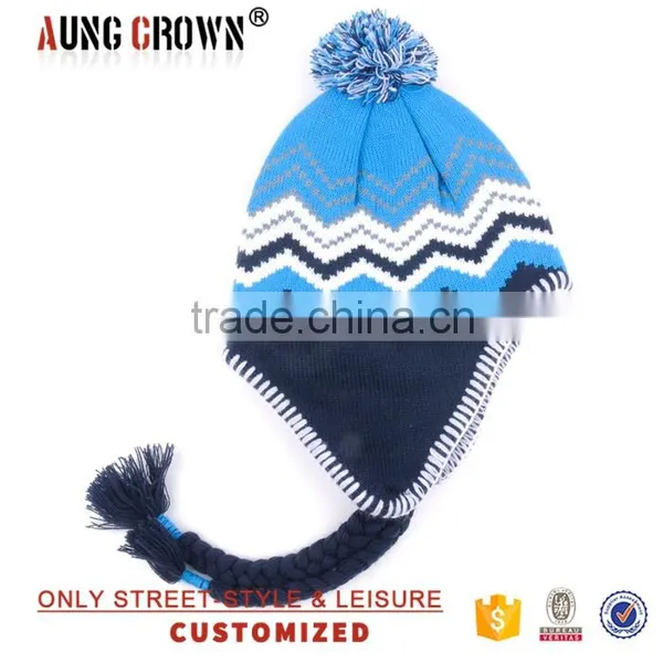 Fashionable Pompom Top Ball 2016 Trendy Beanie photo-2