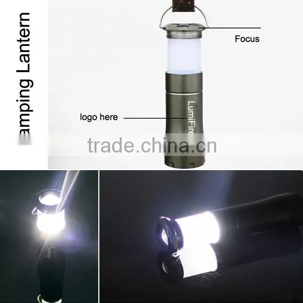 Lumifire ACK-1084 2 In 1 XPE R2 LED Flashlight / Camping Led Lantern photo-3