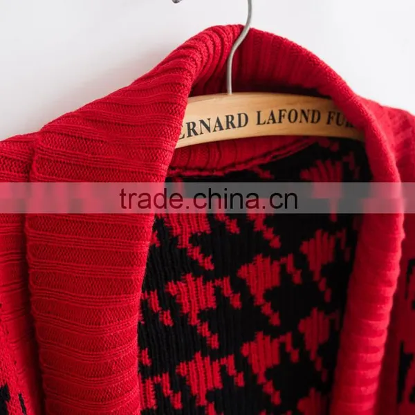 100% Polyester Knitted Sweater photo-3