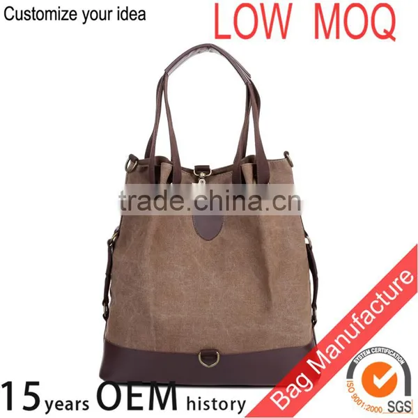Custom Larege Capacity Canvas Side Bags for College Girls Quality Choice Supplier's Choice photo-5