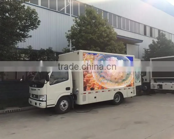 Factory Price New Design Top Sell P10 Waterproof Screen Full Color Led Advertising Truck photo-2