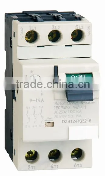 DZS12-LS32 Din Rail CE Mark 3 Phase Motor Starter photo-2