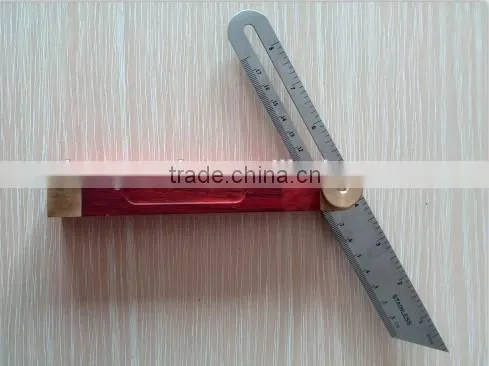 adjustable stainless steel angle aquare ruler