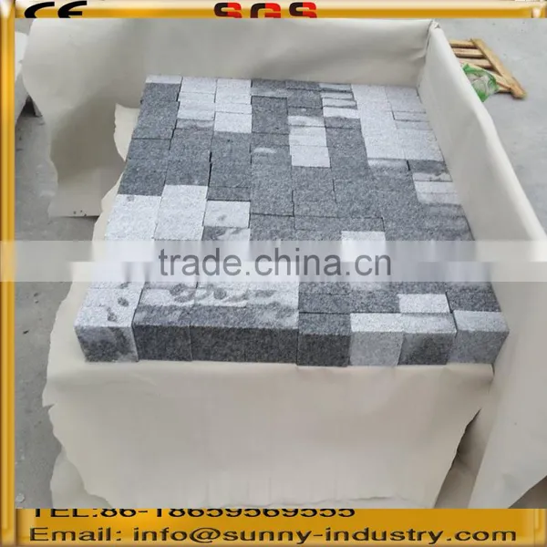 Chinese Grey Granite Cobblestone photo-2