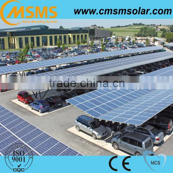 PV Aluminum Solar Panel Carport Mounting System photo-4