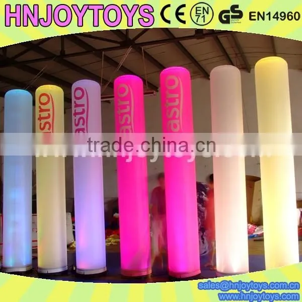 Advertising LED Inflatable Column With Logo,decorative Lighting Columns photo-2