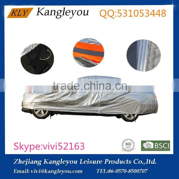 Padded Aluminum Foil Car Cover With Hail Protection Function photo-3