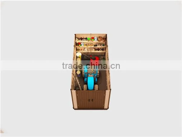 Wholesale New Arrival Big Garden Storage Mould Plastic Tool Shed photo-2