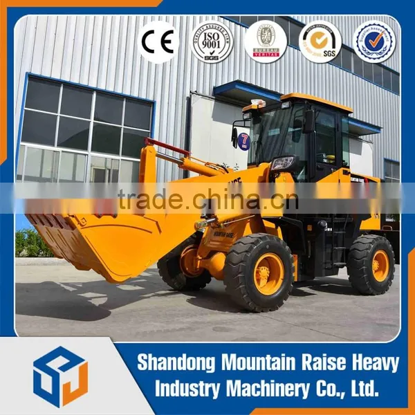 China 1 Ton New Mini Shovel 4DW Mini Wheel Loader for Farm photo-4