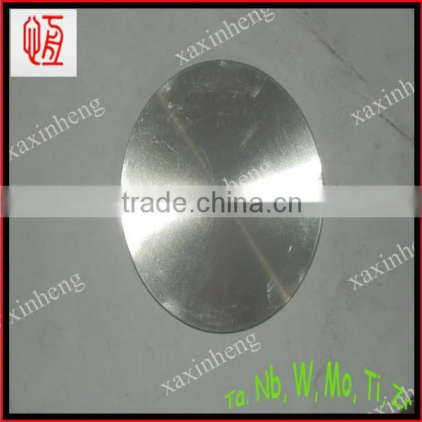 99.95% Various Specification Diameter Tungsten Target/targets Tungsten Disc in Stock photo-2