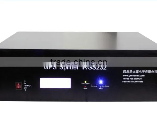 Dual Antennas Input 32 Way GPS Power Splitter With Antenna Alarm photo-2