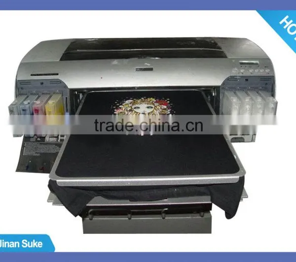 Multi Color Flatbed Printer for t Shirt/digital Flatbed Printer for Garment.