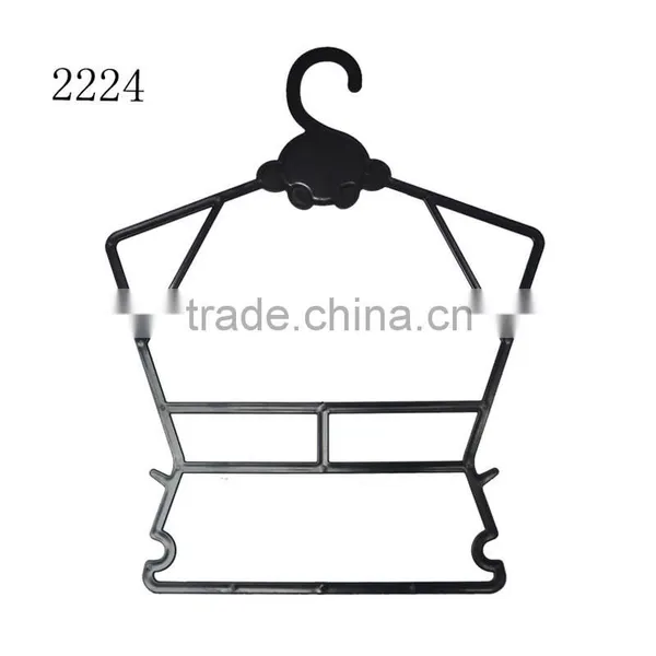 Custom Body Plastic Children Clothes Hangers
