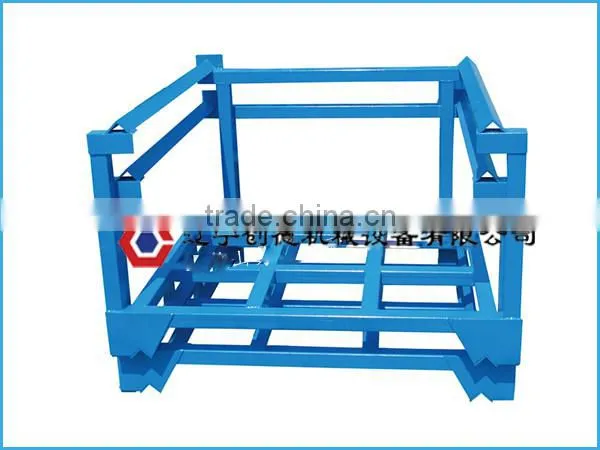Economical and Industrial Flat Steel Rack Pallet Storaging Use Dismantaling Stackable Rack Pallet Racking System photo-4