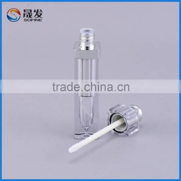 Shantou Cylinder Clear Round Makeup Lip Gloss Tube photo-2