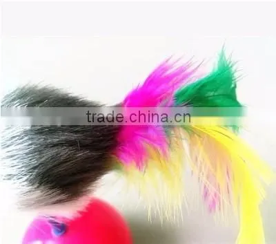 QQpet Telescoping Bar Feather Cat Wand Cat Toys Funny Cat Teaser Toy photo-5