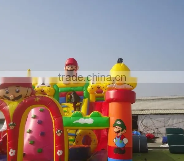 PVC Material Super Mario Slides Bouncer photo-6